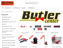 Tablet Screenshot of butlercenter.hu