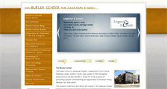 Desktop Screenshot of butlercenter.org