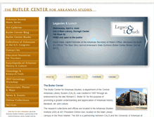 Tablet Screenshot of butlercenter.org